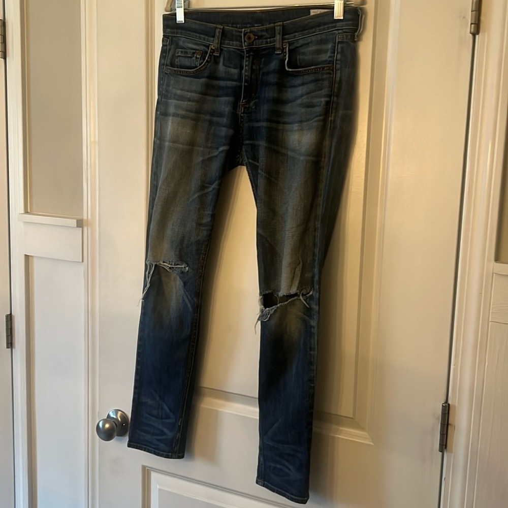 Rag & Bone The Dre Distressed Jeans​
